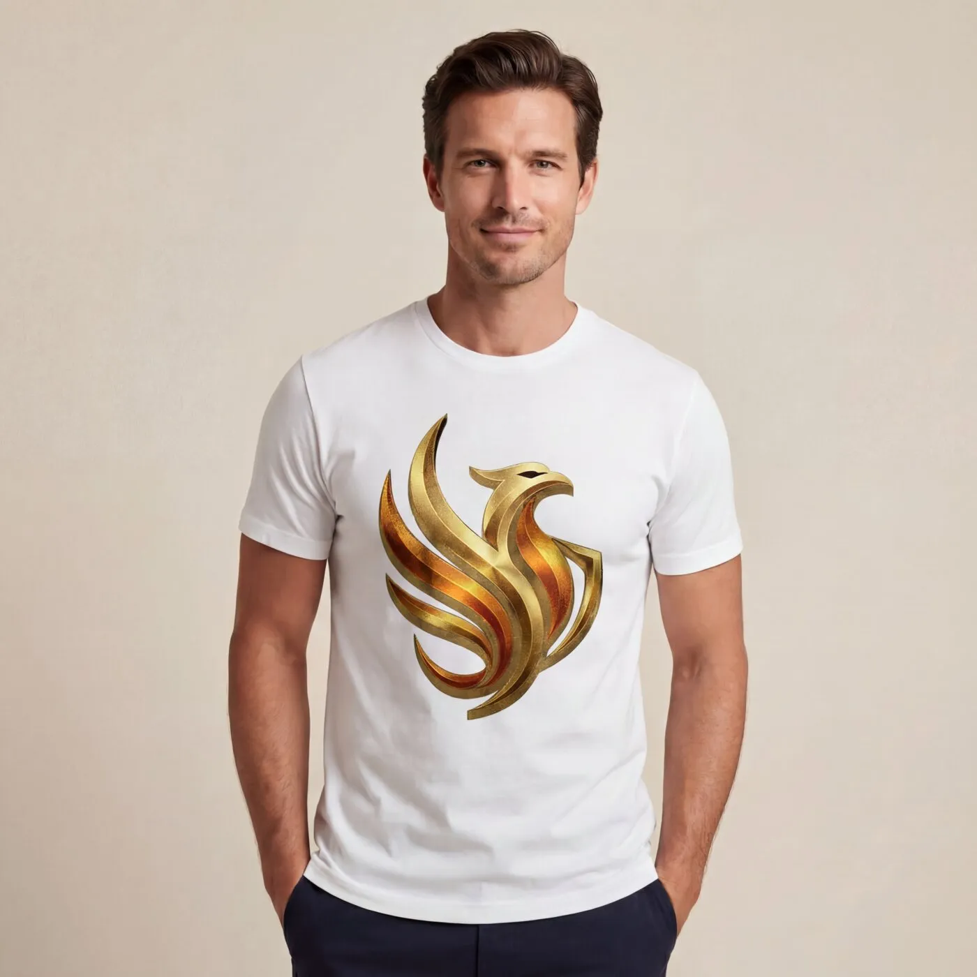 Результат наложения принта